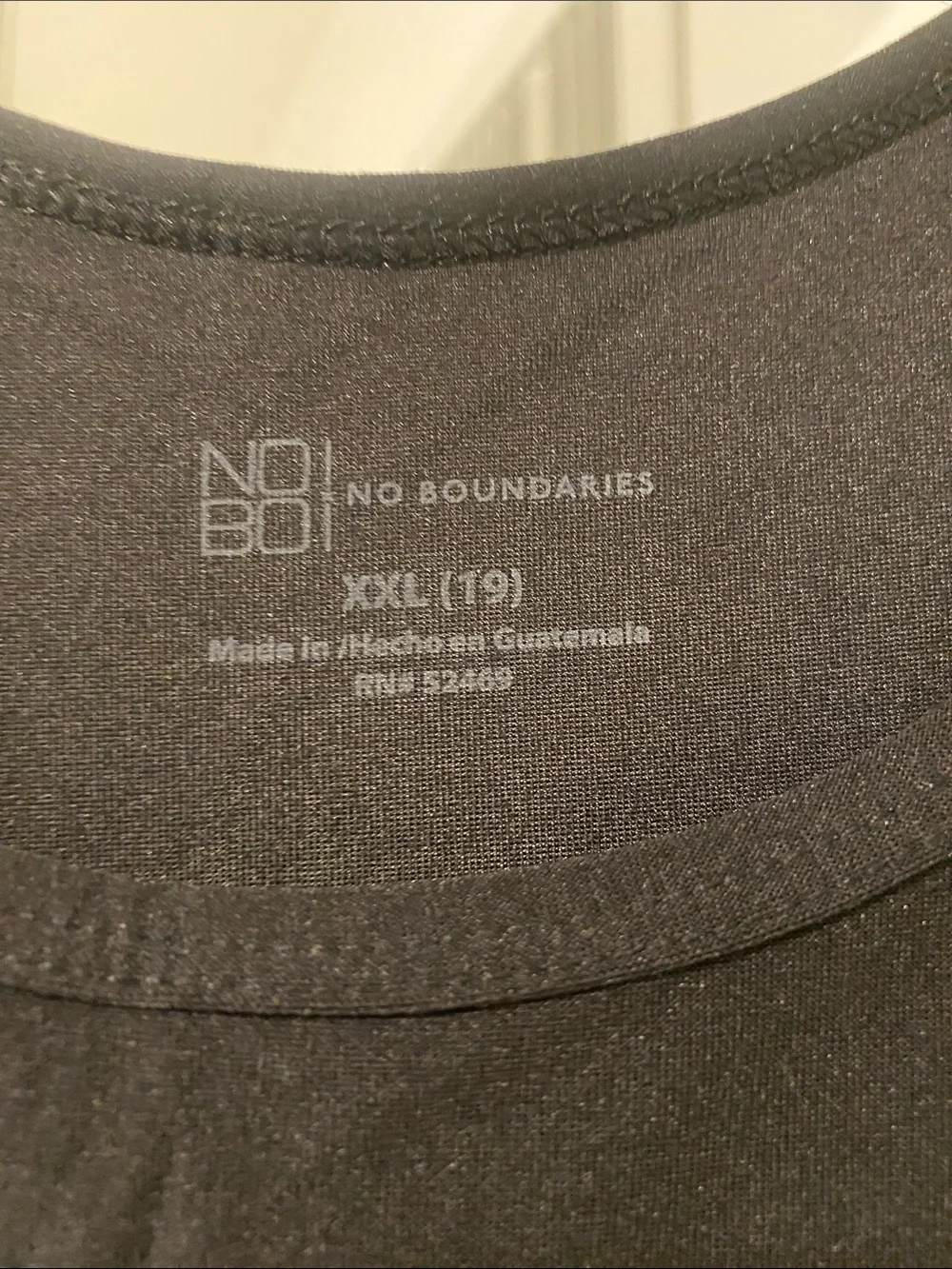 Bundle of (2) size XXL (19) No Boundaries tank tops good condition